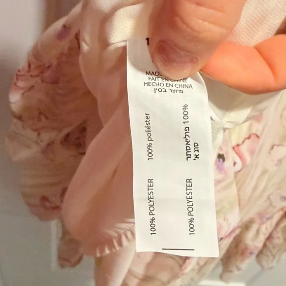 Dex Smocked Square-Neck Floral Midi Dress in Light Pink PTP 16-20” - Picture 8 of 8